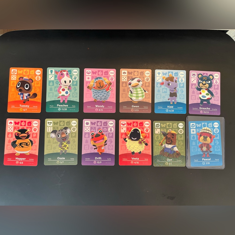 Nintendo Amiibo Cards ACNH - pack